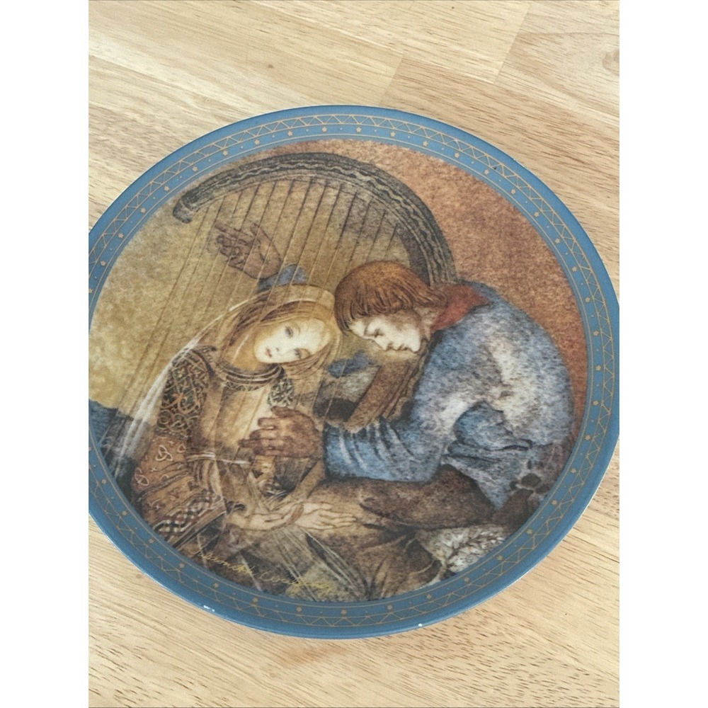 1982 The Music Die Musik Sulamith's Love Song Konigszelt Bavaria Plate PT